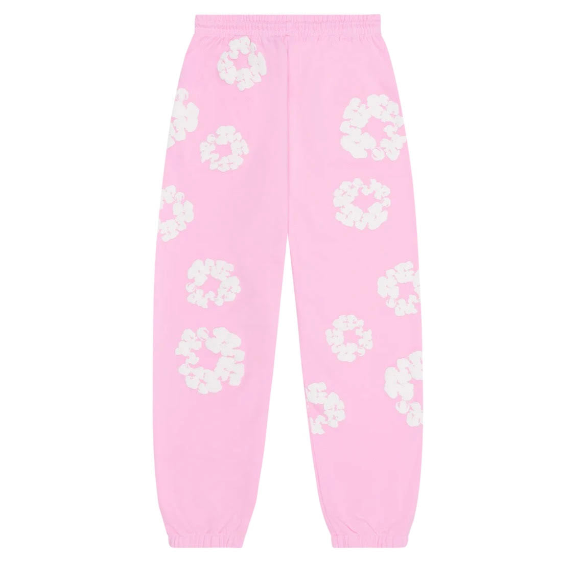 Denim Tears Powder Pink Cotton Wreath Sweatpants