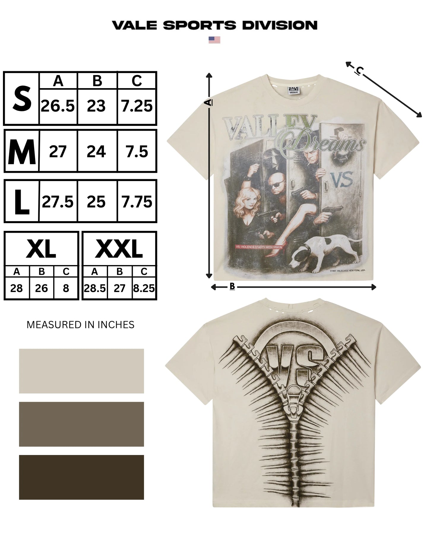Vale Locker Room T-Shirt