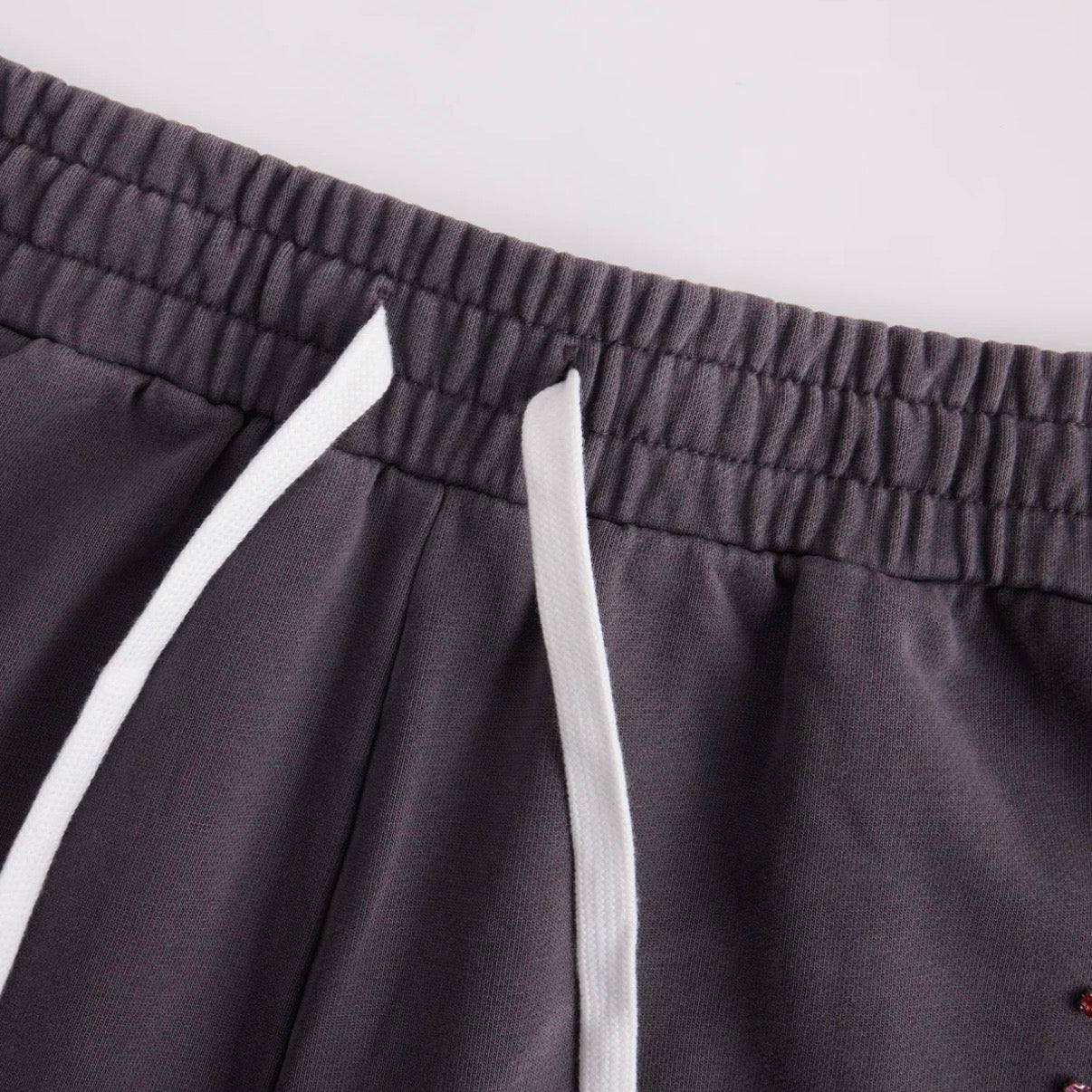 AZVA Vintage Black Crystal Cactus Shorts