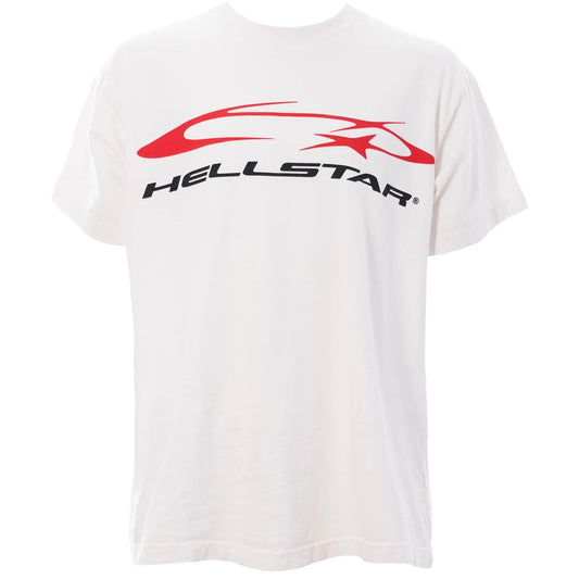 Hellstar White Horizon Hstar T-Shirt