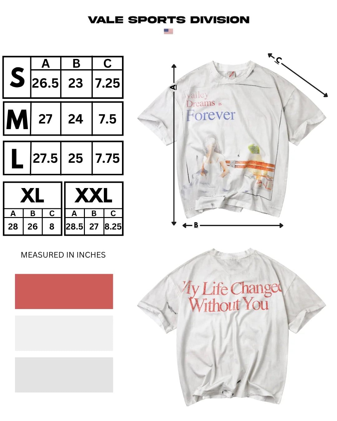 Vale White Box of Chocolates T-Shirt