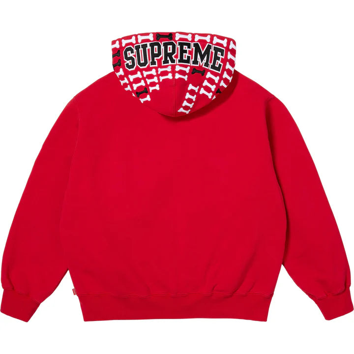 Supreme Red League Champs Zip Hoodie