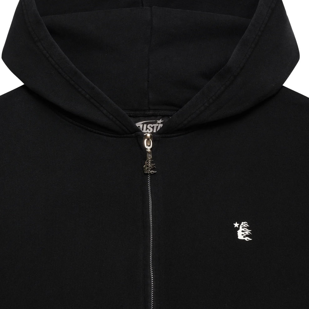 Hellstar Black Essentials Zip Hoodie