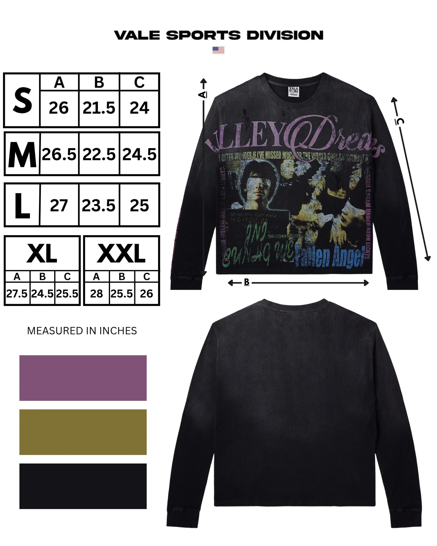 Vale Fallen Thermal Long Sleeve