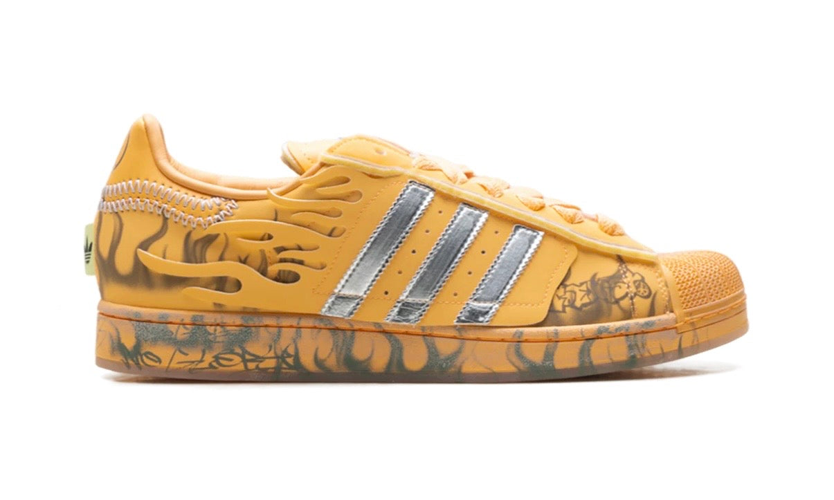 Hellstar Adidas Superstar II Cream Hazy Orange
