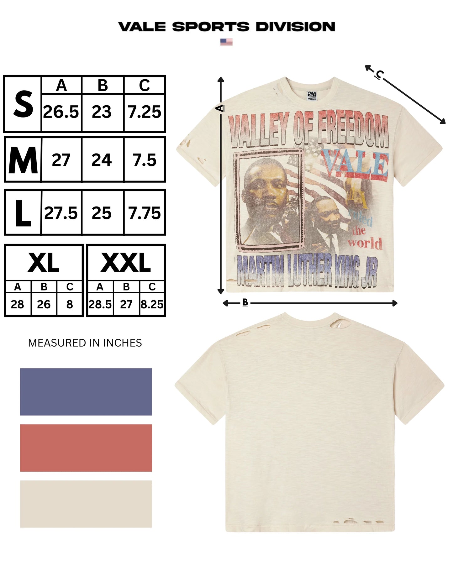 Vale Freedom T-Shirt