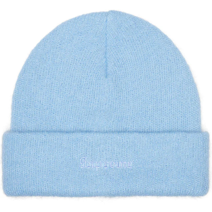Supreme Blue Mohair Beanie