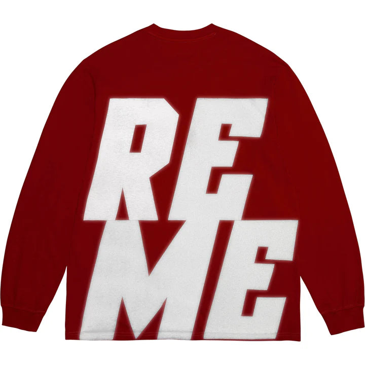 Supreme Red Reflective Long Sleeve