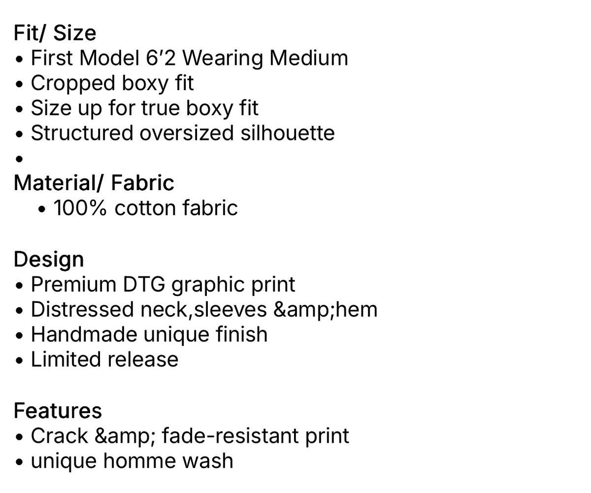 Daven Homme Black Santa Monica T-Shirt
