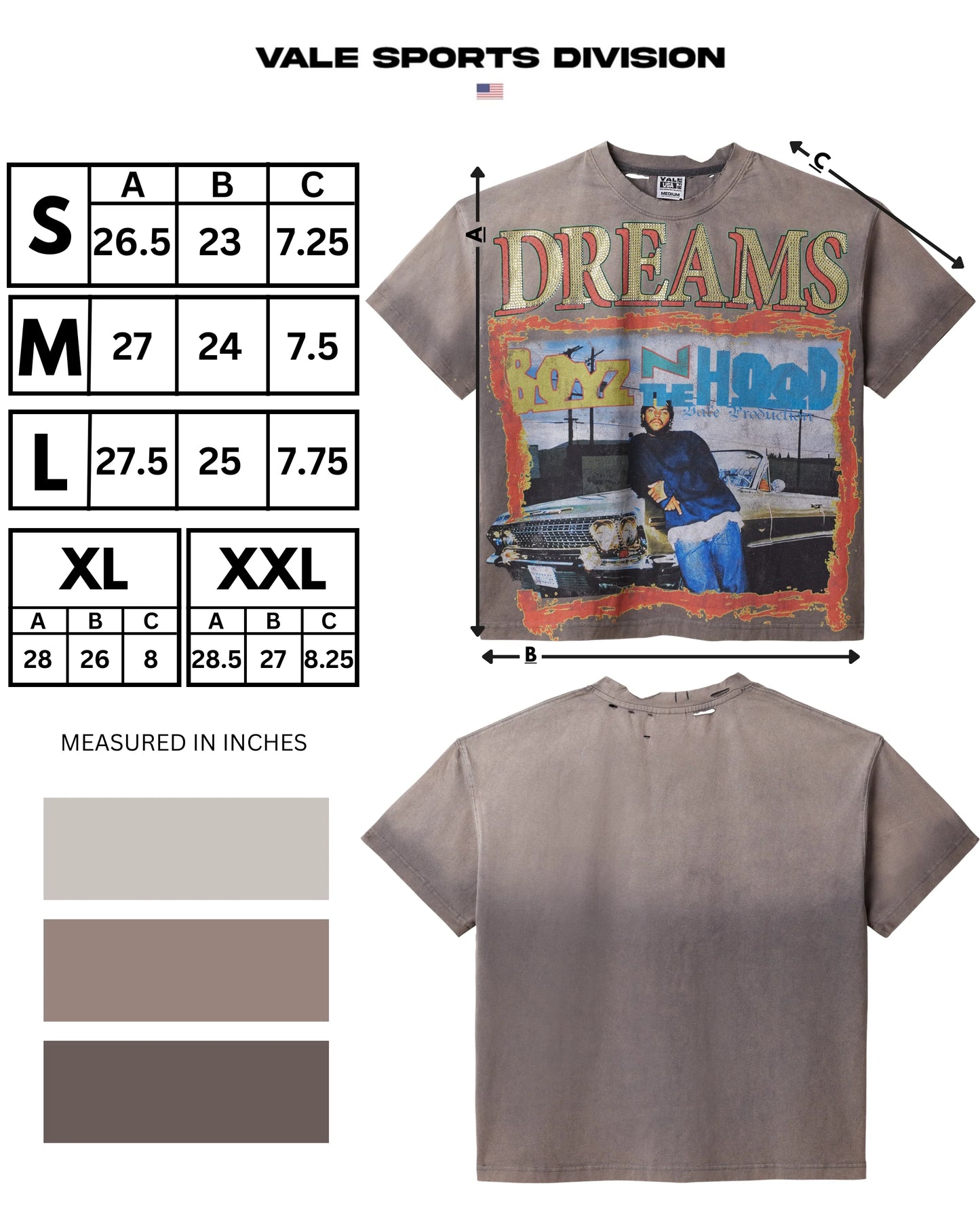 Vale Nostalgia Bling T-Shirt