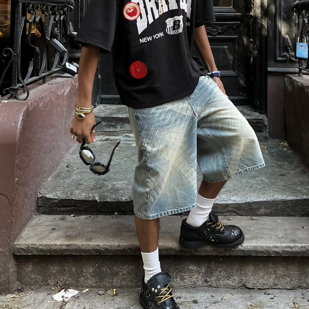 Bravest Studios Blue Bullet Jorts