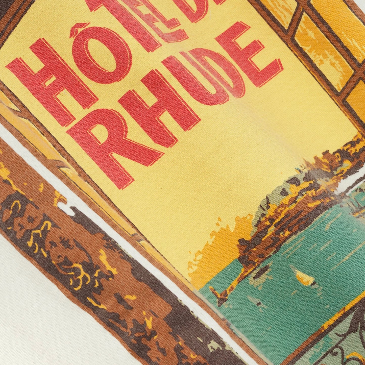 Rhude Vintage White Hotel Di Monaco T-Shirt