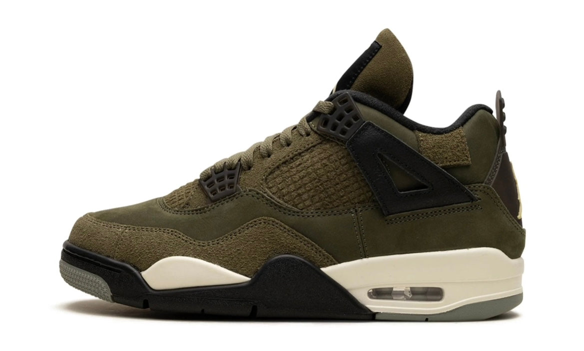 Jordan 4 Craft Medium Olive Side VIew