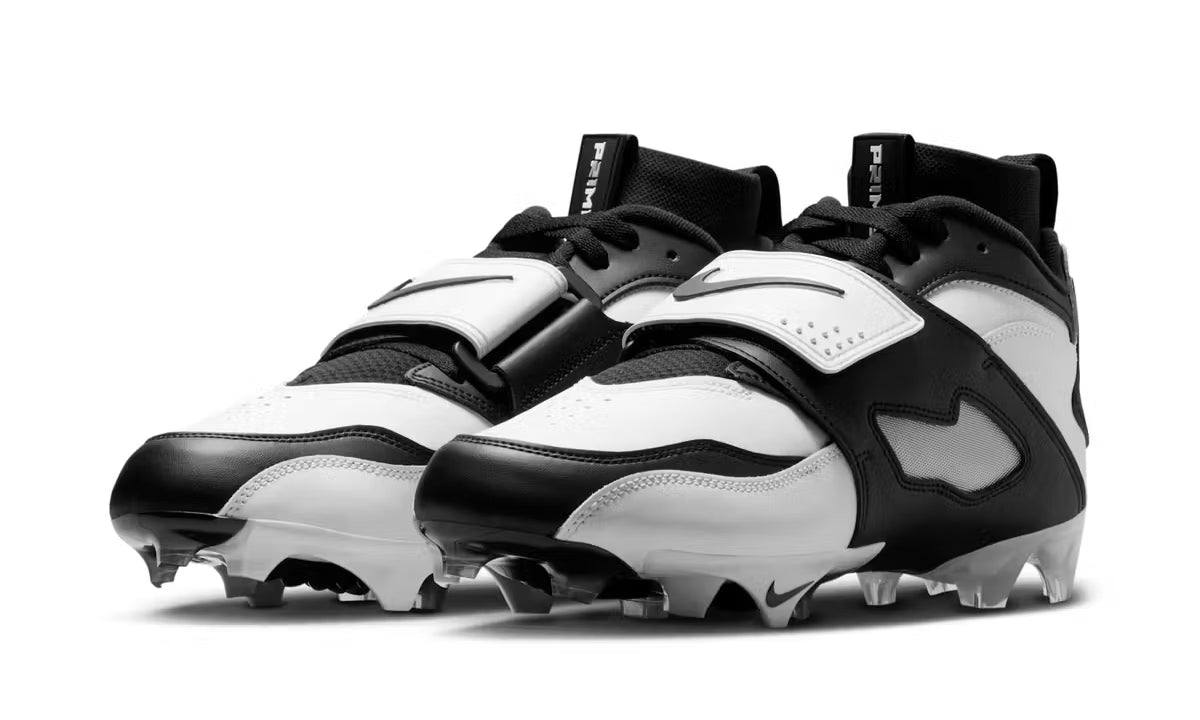 Nike Diamond Turf 93 White Black TD Cleats