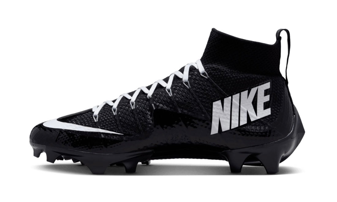 Nike Vapor Edge 360 Untouchable Black White Cleats Inside