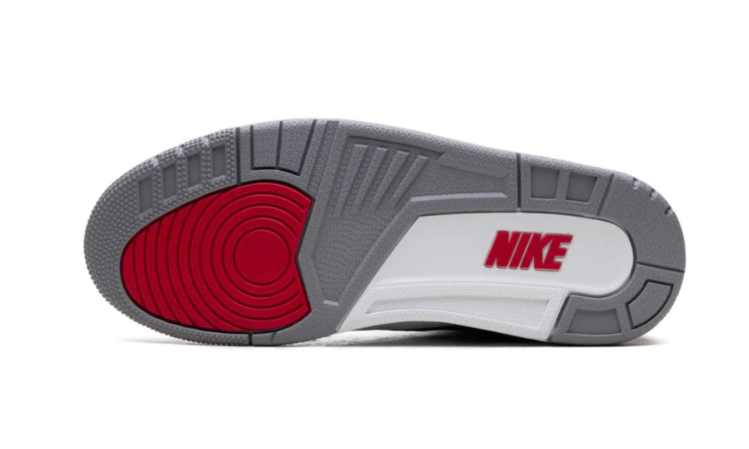 Jordan 3 Black Cement 2024 Bottom Outsole