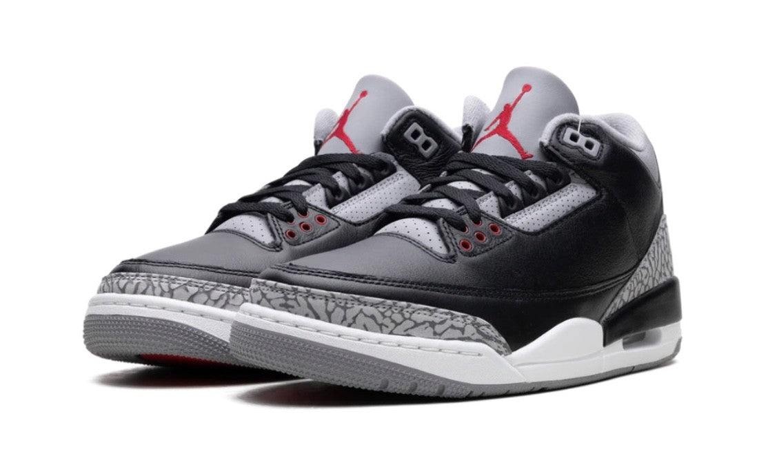 Jordan 3 Black Cement 2024 Front