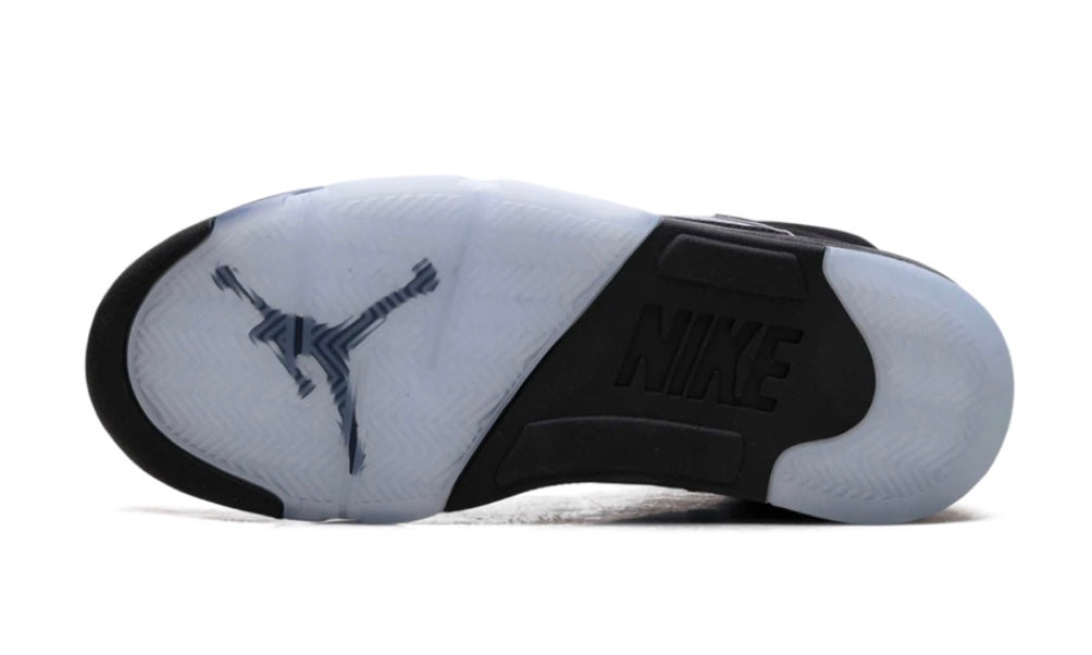 Jordan 5 Black Metallic Reimagined Bottom Outsole