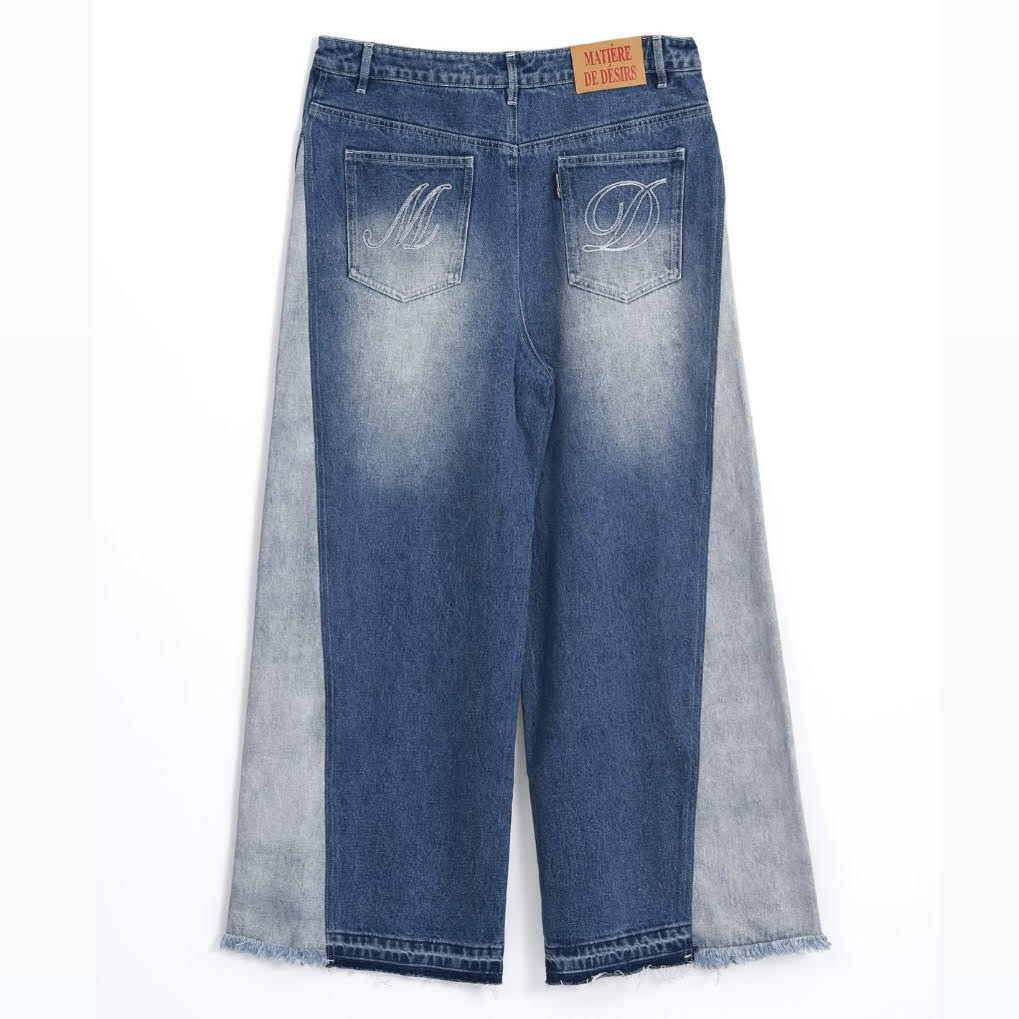 Matiere De Desirs Hip Flare Blue Denim