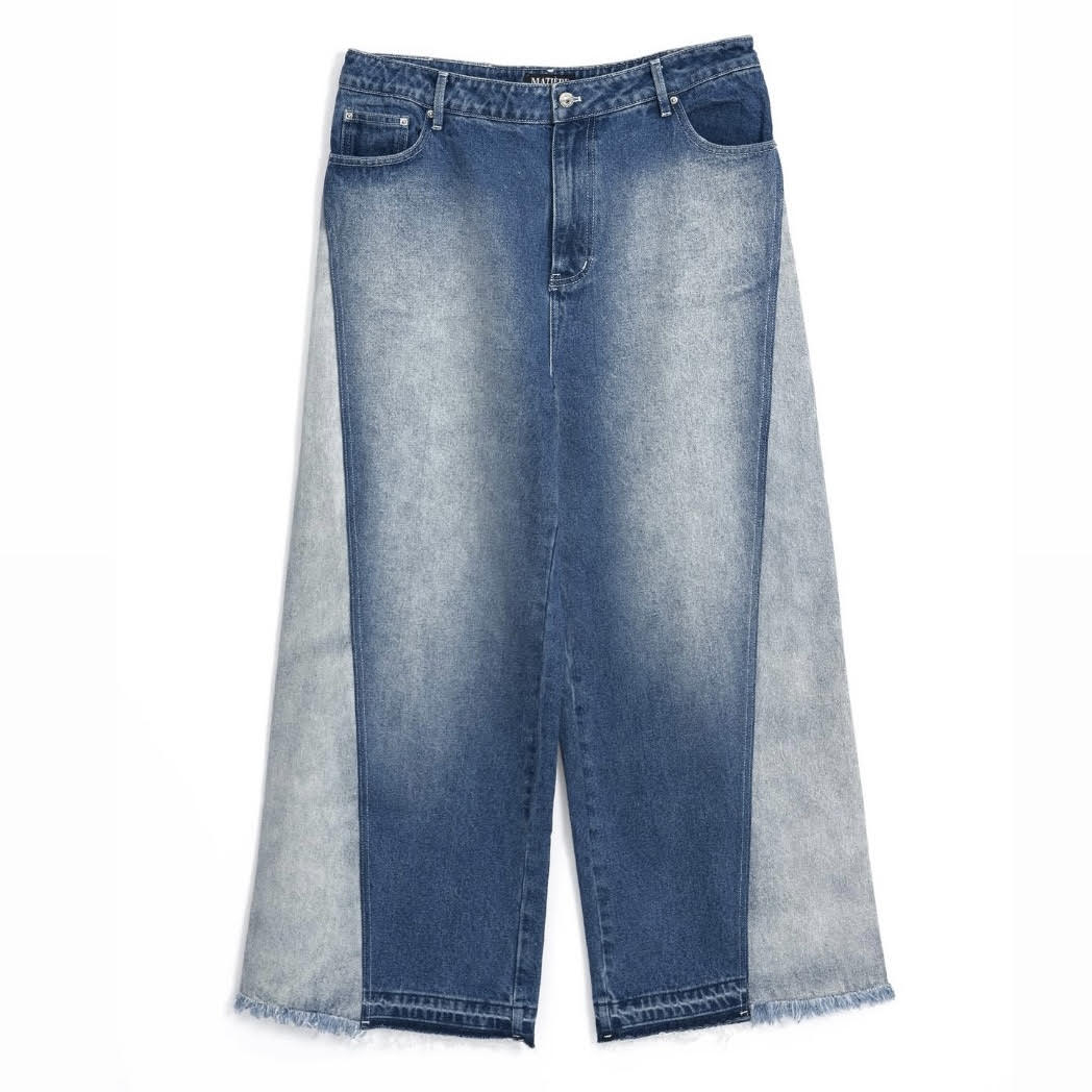 Matiere De Desirs Hip Flare Blue Denim