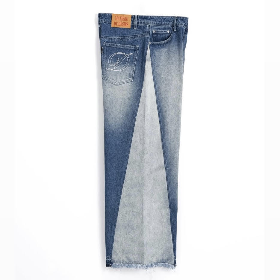 Matiere De Desirs Hip Flare Blue Denim