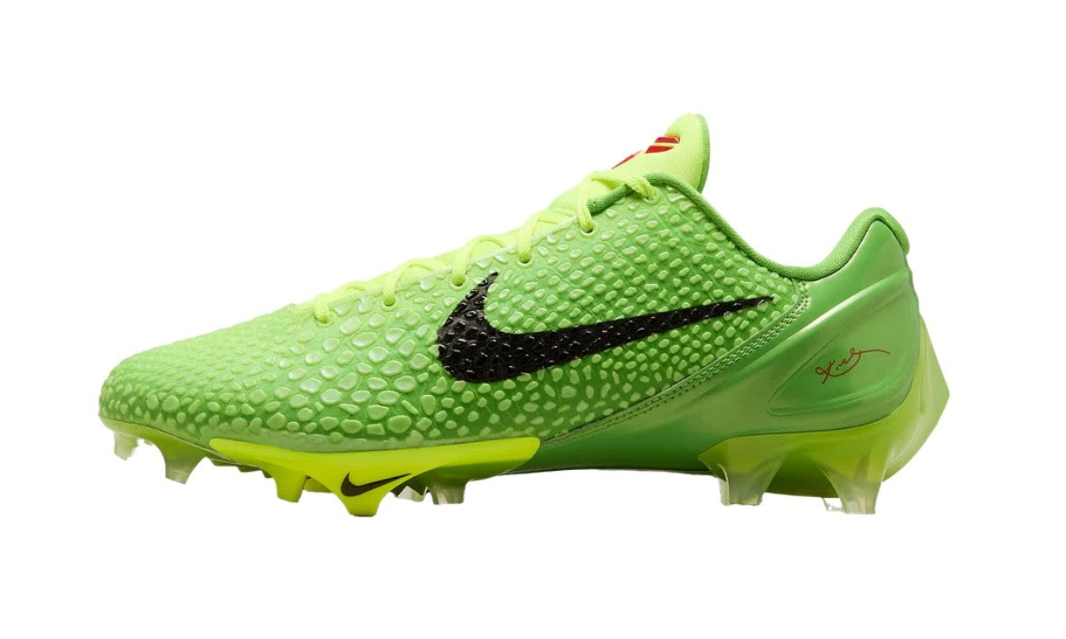 Nike Vapor Edge Kobe 6 Grinch Cleats