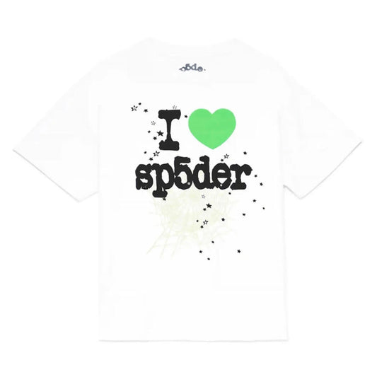 Sp5der White Green Souvenir T-Shirt