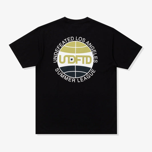 Undefeated Black LA Summer League T-Shirt Back