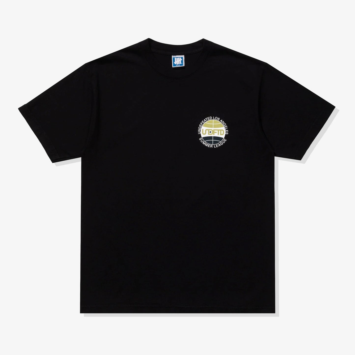 Undefeated Black LA Summer League T-Shirt Front