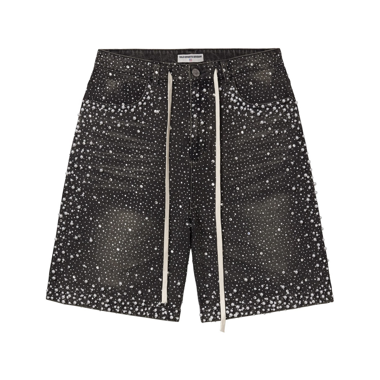 Vale Black Rainstorm Jorts front