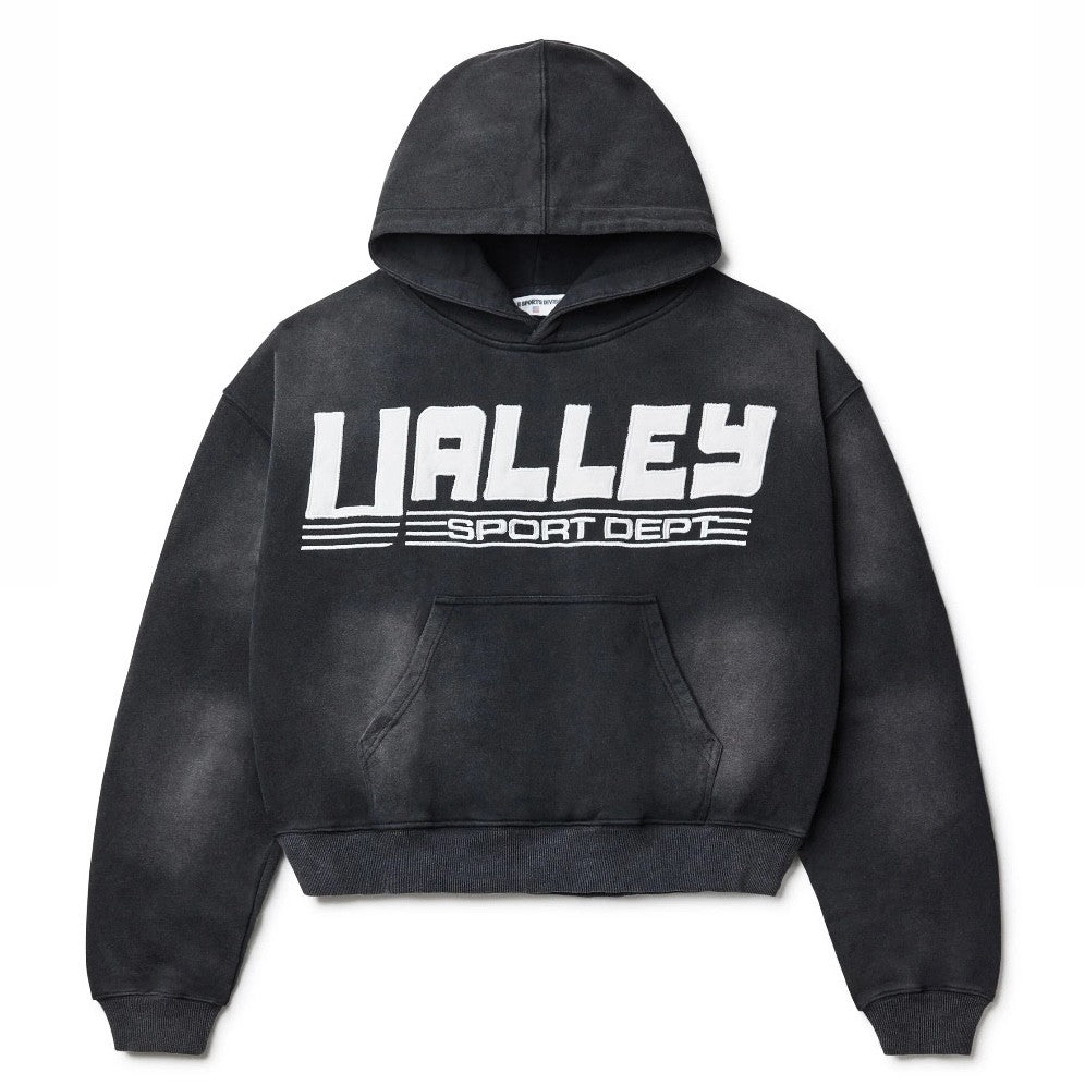 Vale Black Sport Hoodie Front
