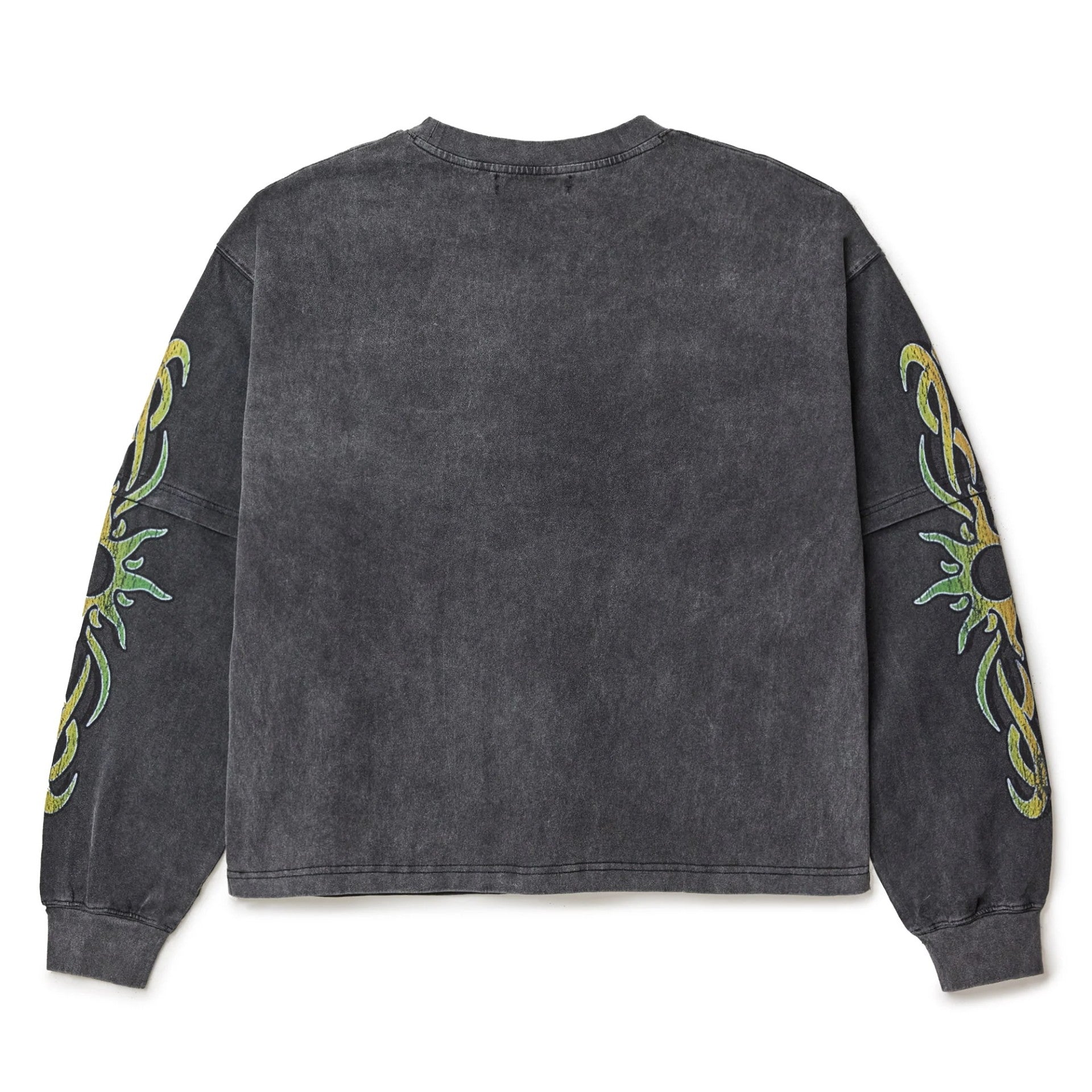 Vale Black Tribal Long Sleeve Back