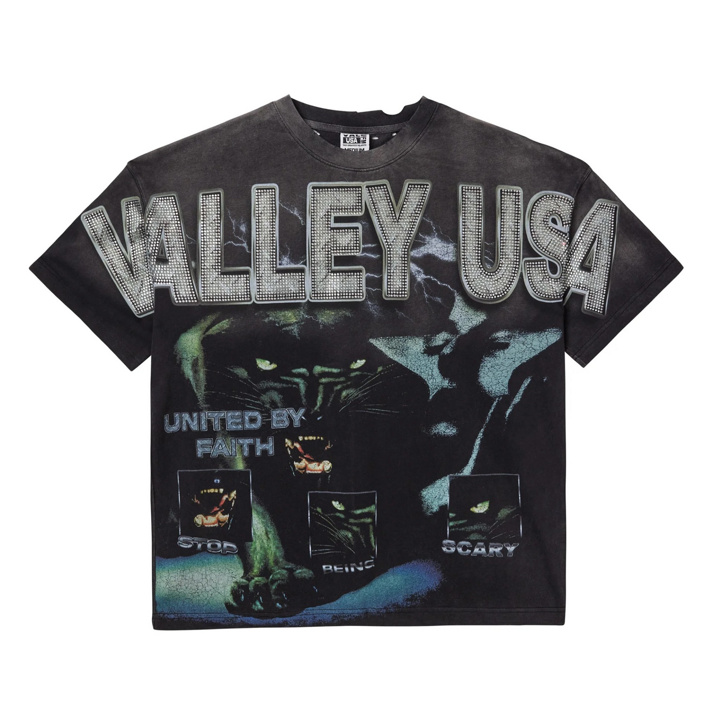Vale Faith Bling T-Shirt front