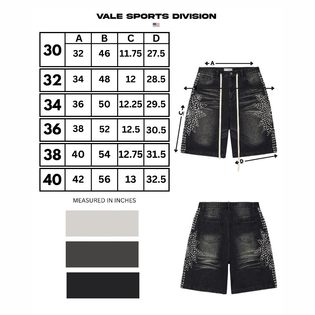 Vale Black Sirens Jorts