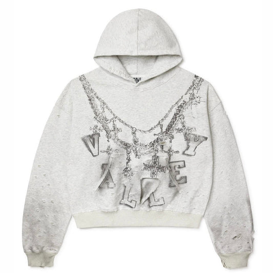 Vale Light Heather Big Chain Hoodie