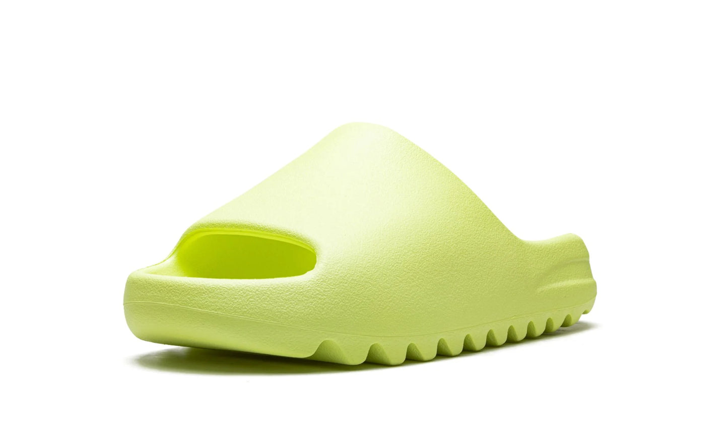 Yeezy Slide Glow Green Front left