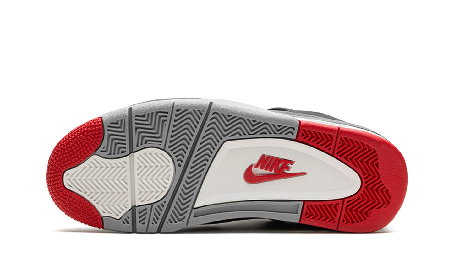 Jordan 4 Bred Reimagined Bottom Outsole View