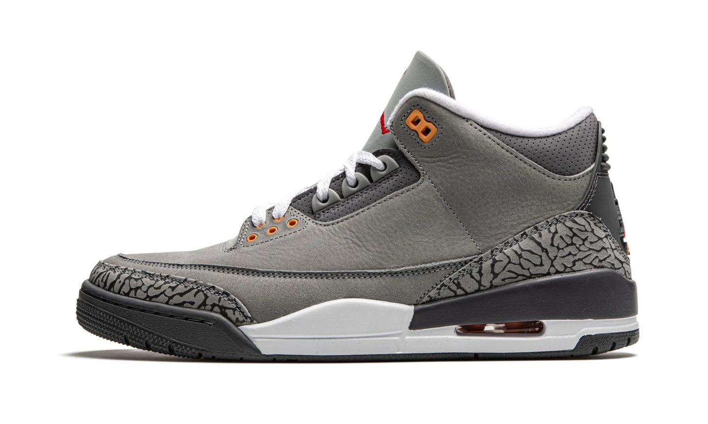 Jordan 3 Cool Grey Front View