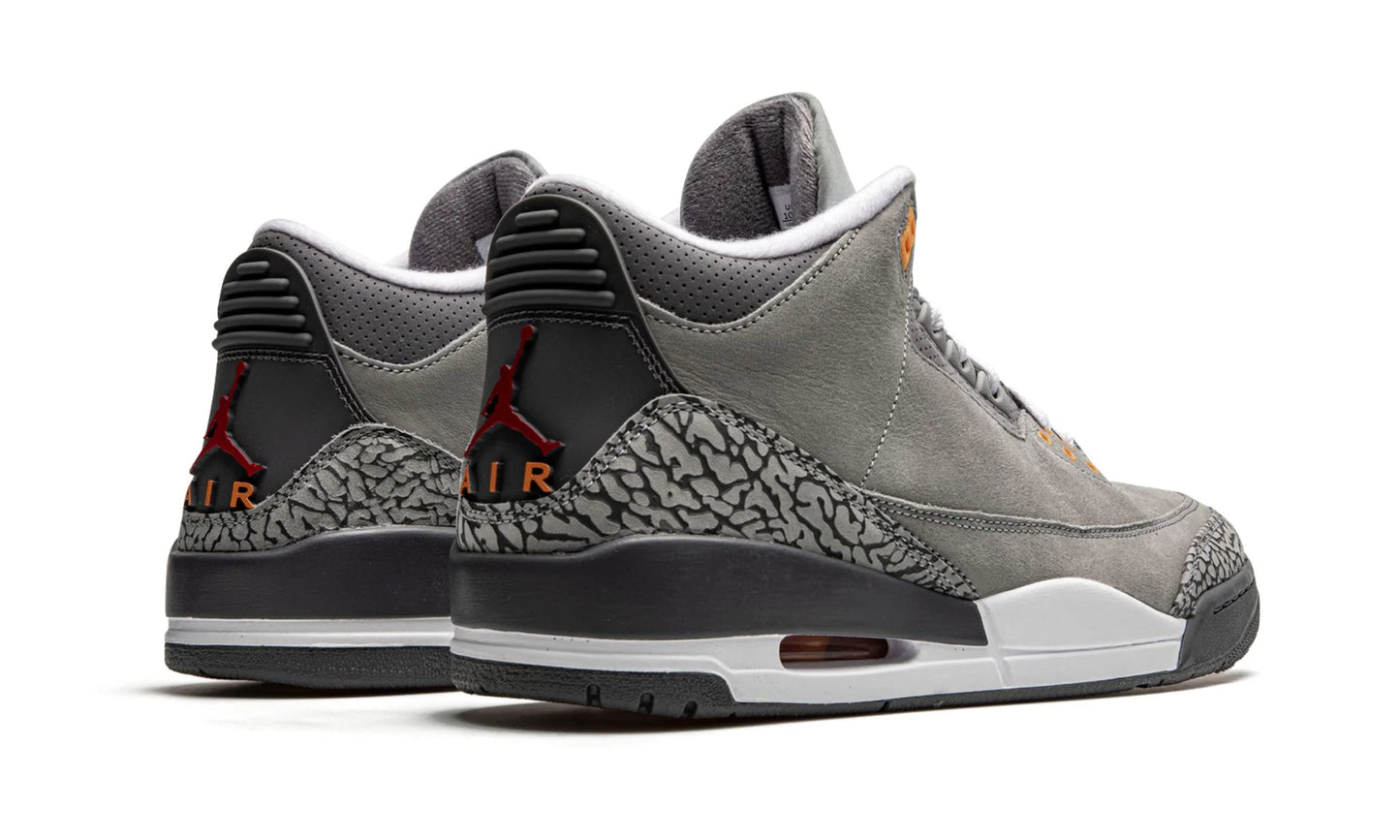 Jordan 3 Cool Grey Back View