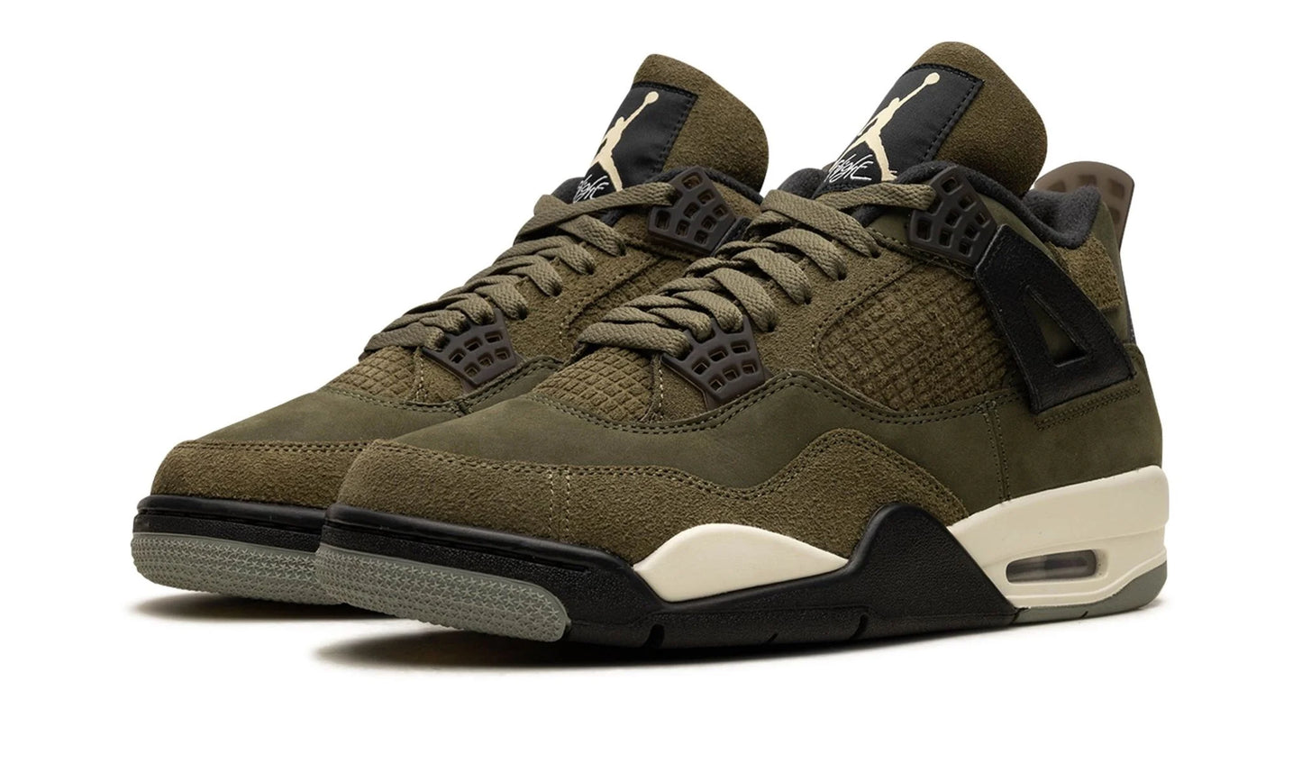 Jordan 4 Craft Medium Olive Front View
