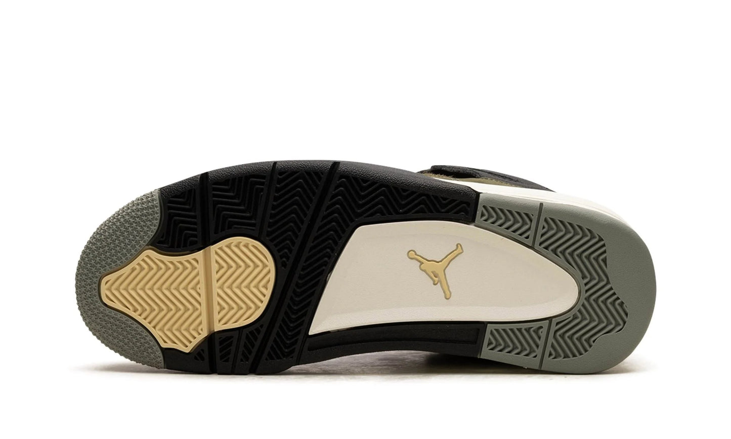 Jordan 4 Craft Medium Olive Bottom Outsole VIew