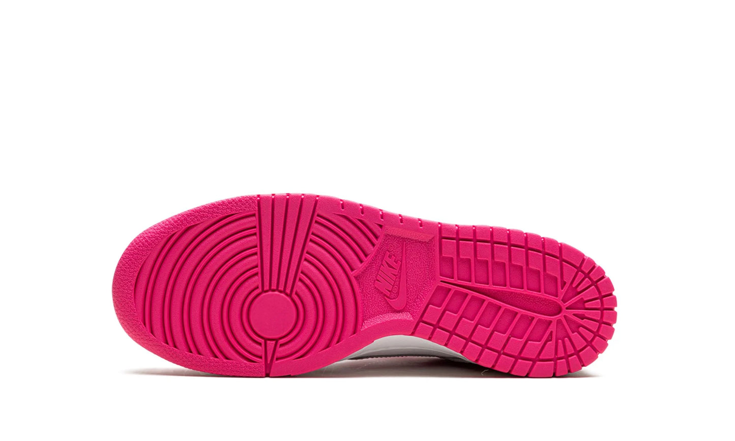 Nike Dunk Low Laser Fuchsia GS Bottom Outsole View