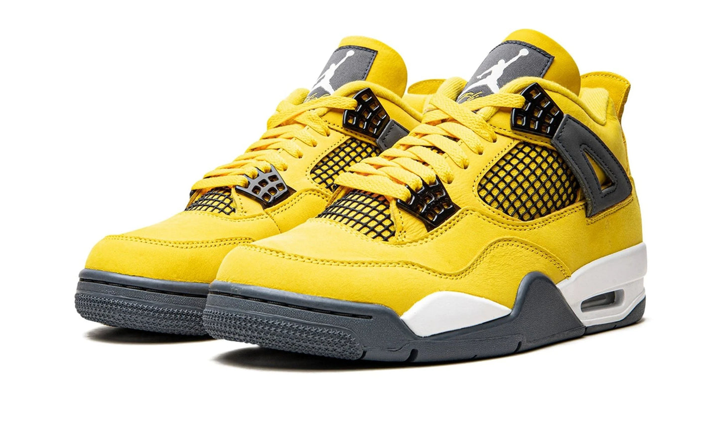 Jordan 4 Lightning Double Front VIew