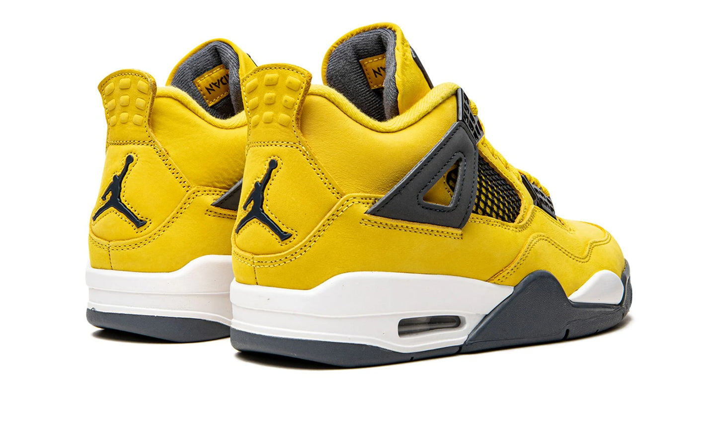 Jordan 4 Lightning Back View