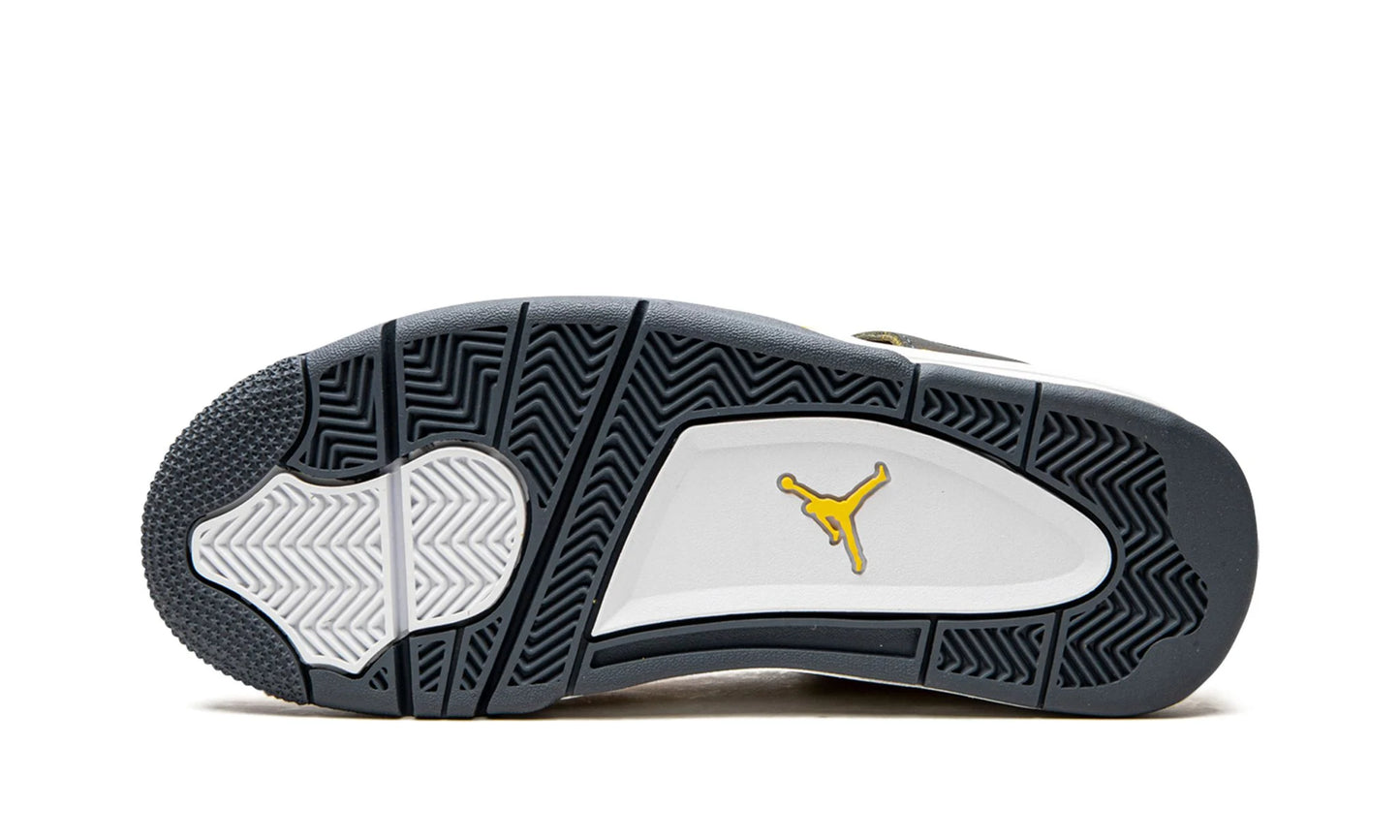 Jordan 4 Lightning Bottom Outsole View
