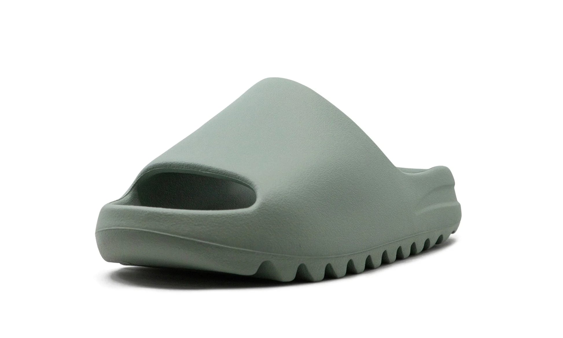Yeezy Slide Salt Single Shoe Front View
