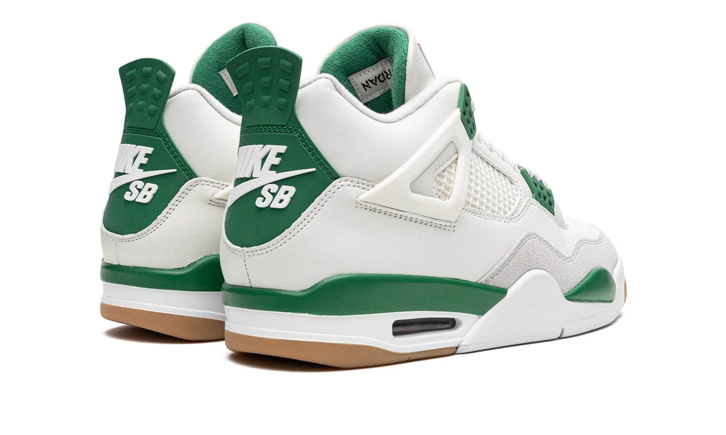 Jordan 4 SB Pine Green Back View