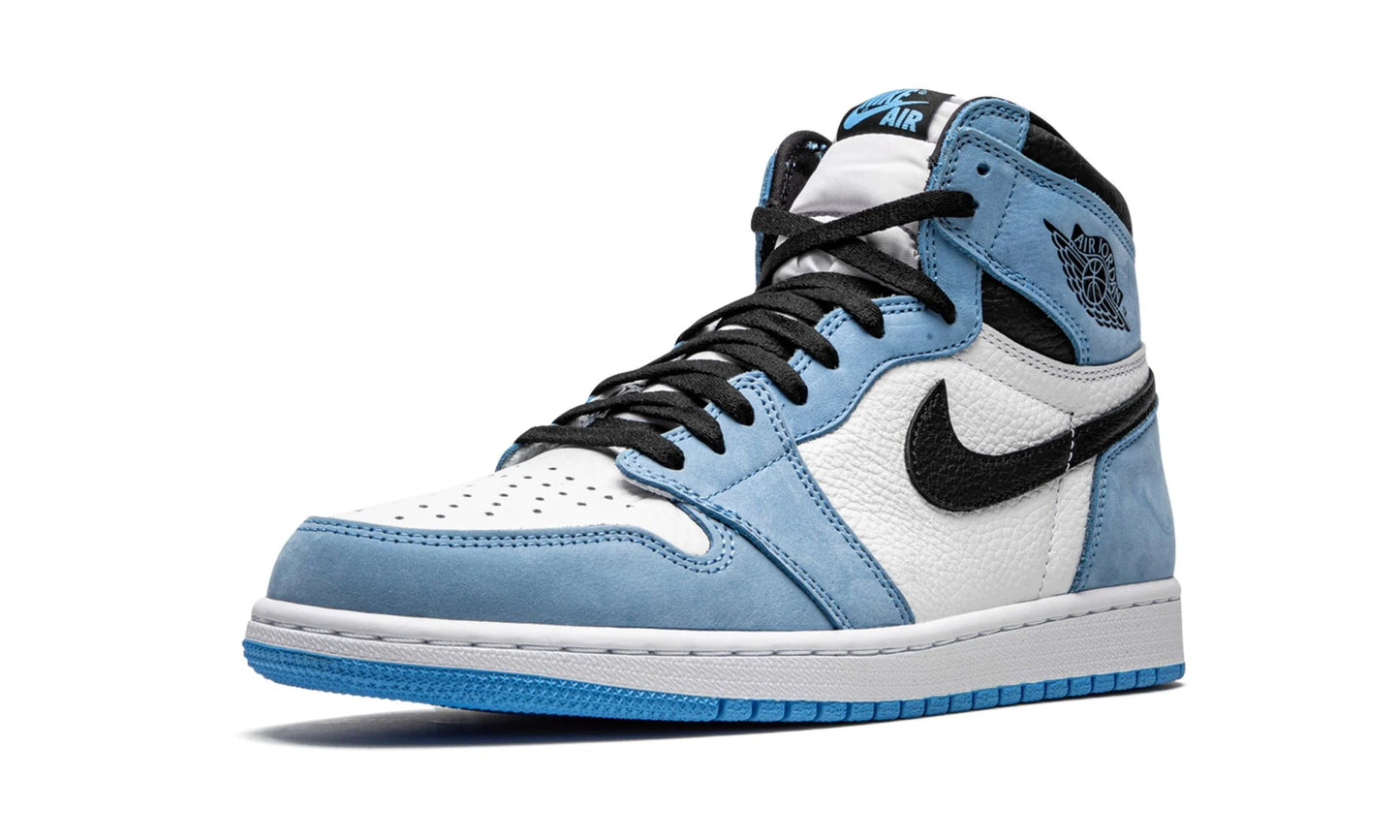 Jordan 1 High University Blue Single Shoe Front View