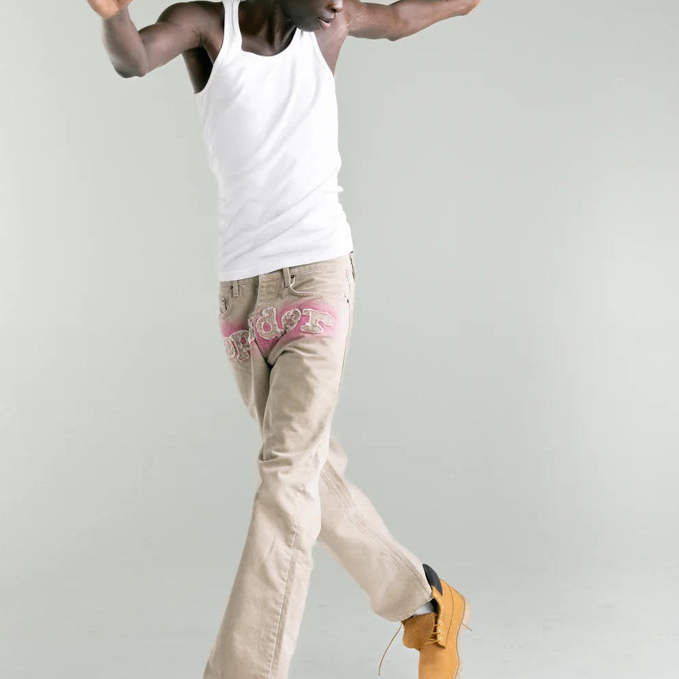 Sp5der Tan Canvas Work Pant