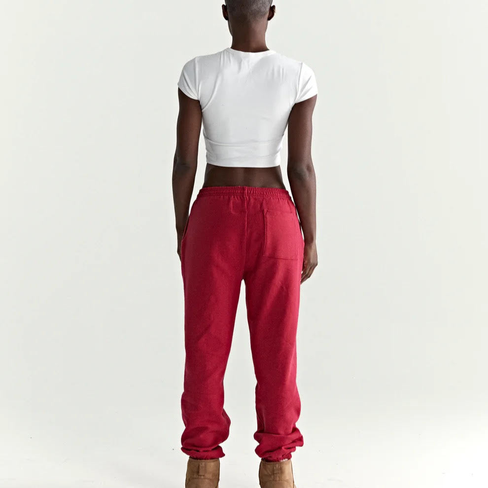 Sp5der Red Black OG Web V2 Sweatpants